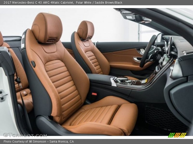  2017 C 43 AMG 4Matic Cabriolet Saddle Brown/Black Interior