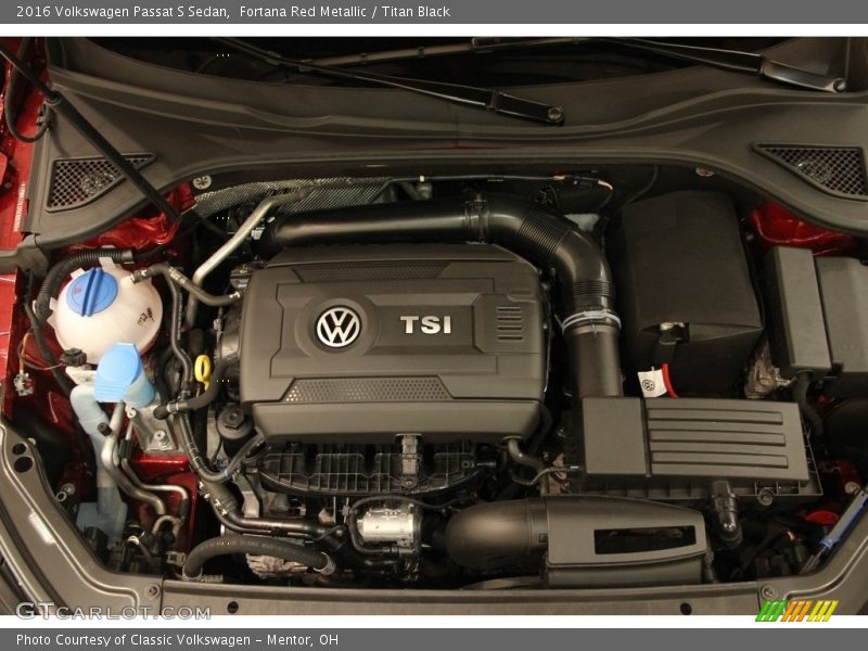  2016 Passat S Sedan Engine - 1.8 Liter Turbocharged TSI DOHC 16-Valve 4 Cylinder