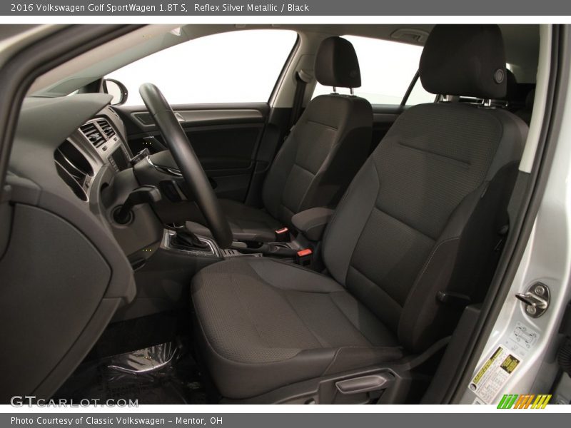 Front Seat of 2016 Golf SportWagen 1.8T S