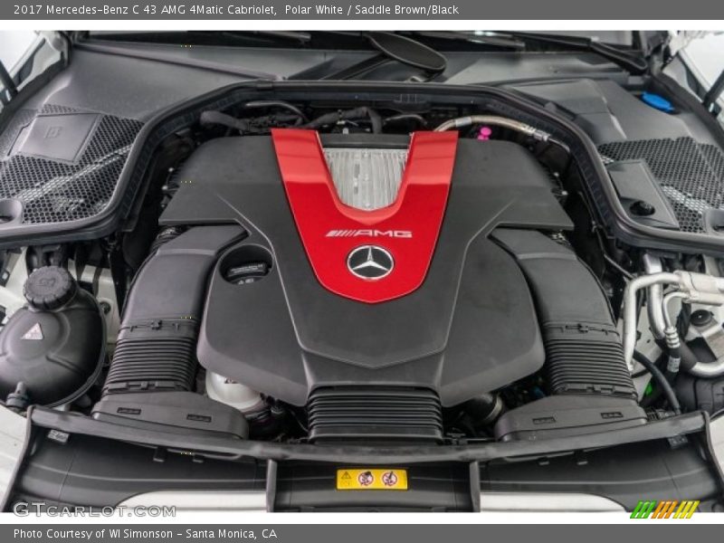  2017 C 43 AMG 4Matic Cabriolet Engine - 3.0 Liter AMG DI biturbo DOHC 24-Valve VVT V6