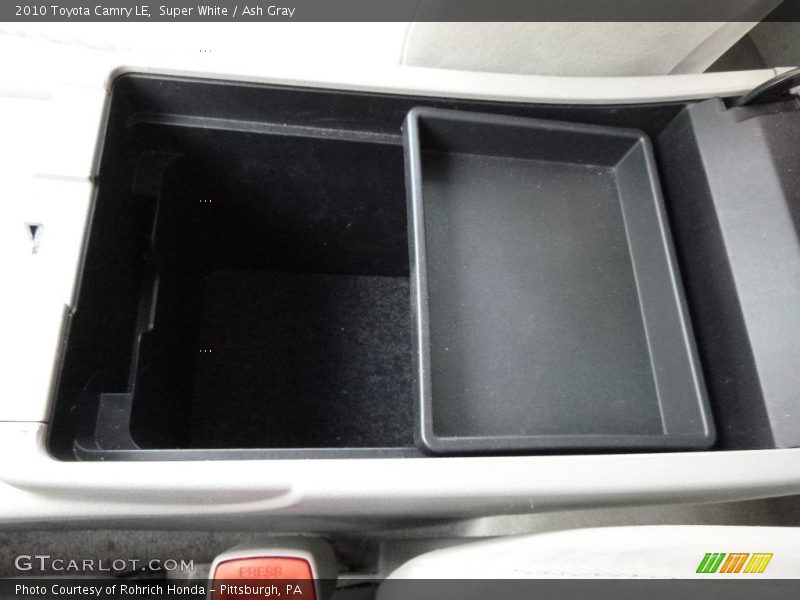 Super White / Ash Gray 2010 Toyota Camry LE