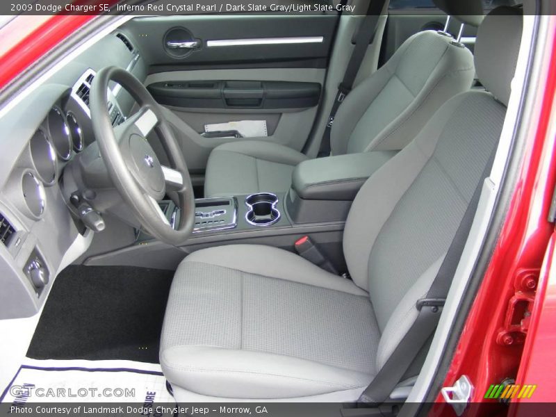 Inferno Red Crystal Pearl / Dark Slate Gray/Light Slate Gray 2009 Dodge Charger SE
