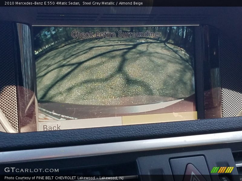 Steel Grey Metallic / Almond Beige 2010 Mercedes-Benz E 550 4Matic Sedan