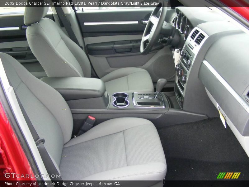 Inferno Red Crystal Pearl / Dark Slate Gray/Light Slate Gray 2009 Dodge Charger SE