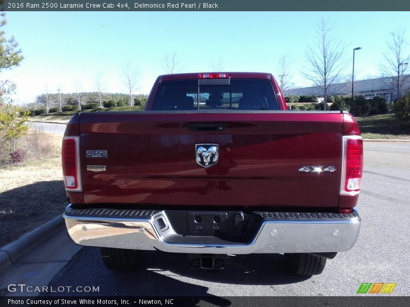 Delmonico Red Pearl / Black 2016 Ram 2500 Laramie Crew Cab 4x4