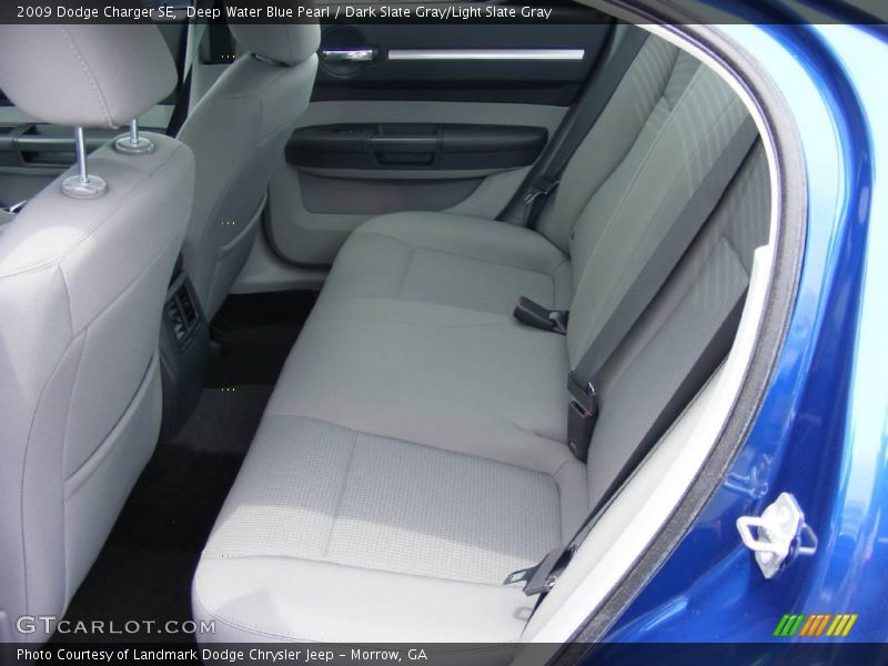 Deep Water Blue Pearl / Dark Slate Gray/Light Slate Gray 2009 Dodge Charger SE