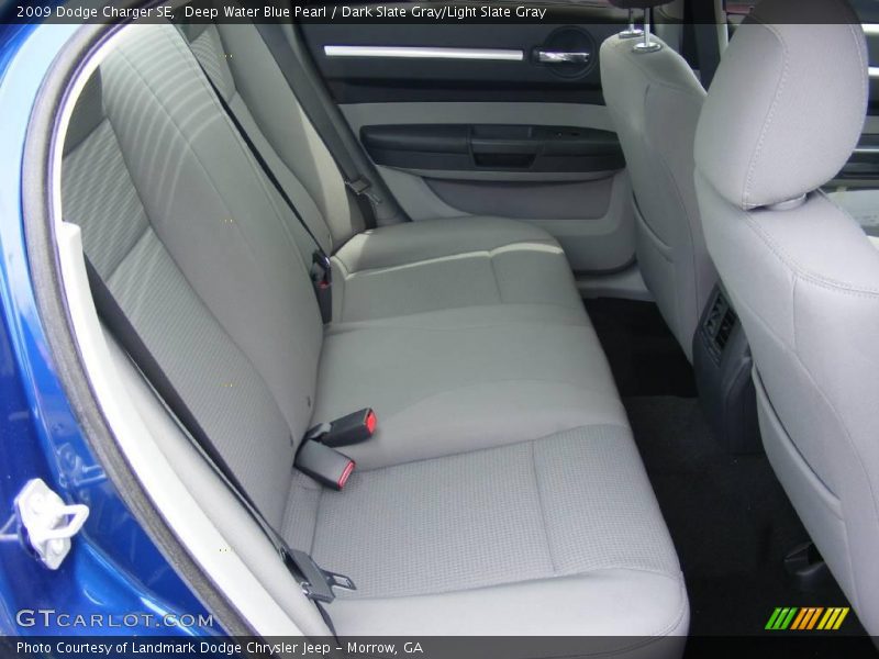 Deep Water Blue Pearl / Dark Slate Gray/Light Slate Gray 2009 Dodge Charger SE