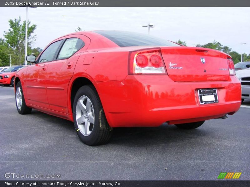 TorRed / Dark Slate Gray 2009 Dodge Charger SE