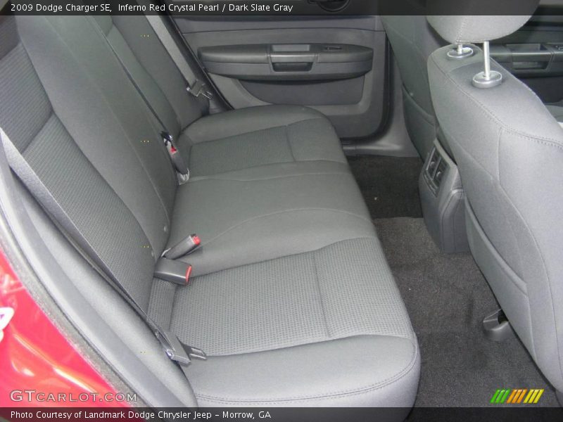 Inferno Red Crystal Pearl / Dark Slate Gray 2009 Dodge Charger SE