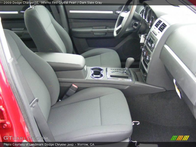 Inferno Red Crystal Pearl / Dark Slate Gray 2009 Dodge Charger SE