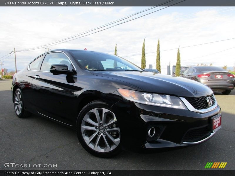 Front 3/4 View of 2014 Accord EX-L V6 Coupe