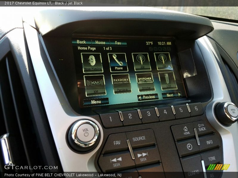 Black / Jet Black 2017 Chevrolet Equinox LT