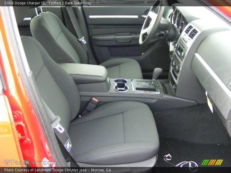 TorRed / Dark Slate Gray 2009 Dodge Charger SE