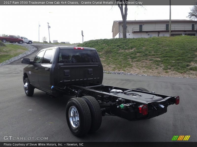 Granite Crystal Metallic / Black/Diesel Gray 2017 Ram 3500 Tradesman Crew Cab 4x4 Chassis