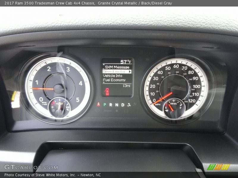  2017 3500 Tradesman Crew Cab 4x4 Chassis Tradesman Crew Cab 4x4 Chassis Gauges