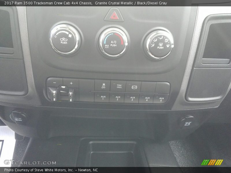 Granite Crystal Metallic / Black/Diesel Gray 2017 Ram 3500 Tradesman Crew Cab 4x4 Chassis