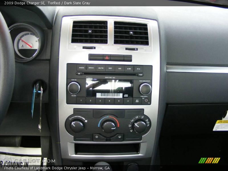 TorRed / Dark Slate Gray 2009 Dodge Charger SE