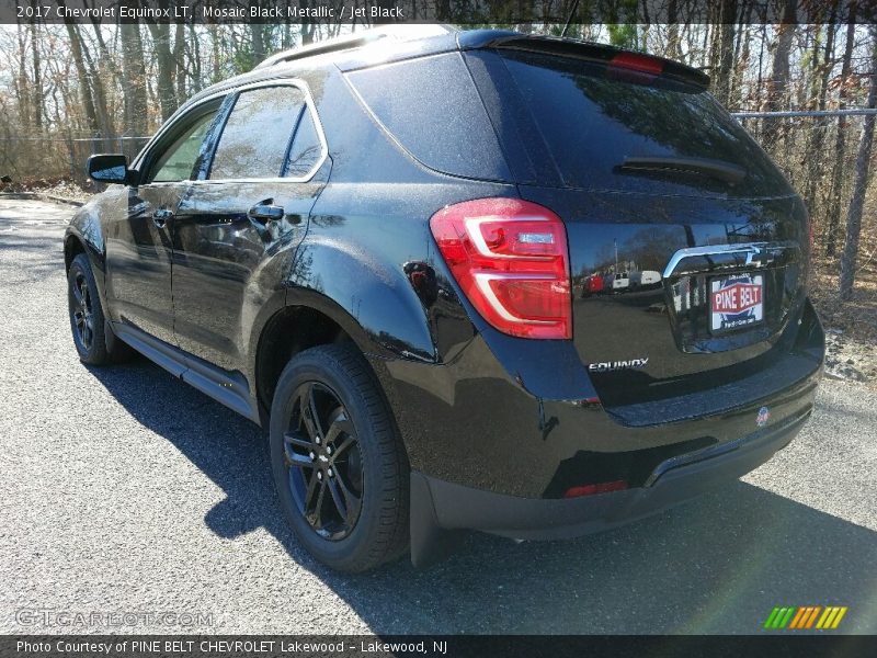 Mosaic Black Metallic / Jet Black 2017 Chevrolet Equinox LT