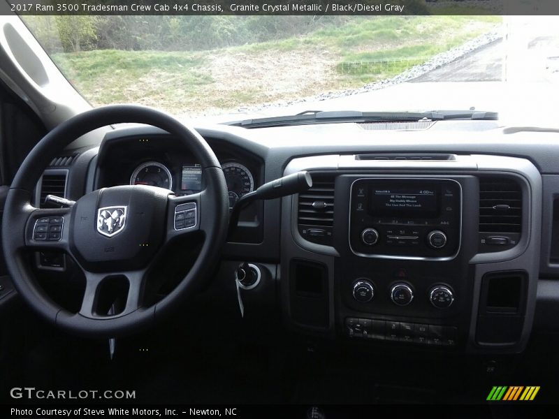 Granite Crystal Metallic / Black/Diesel Gray 2017 Ram 3500 Tradesman Crew Cab 4x4 Chassis