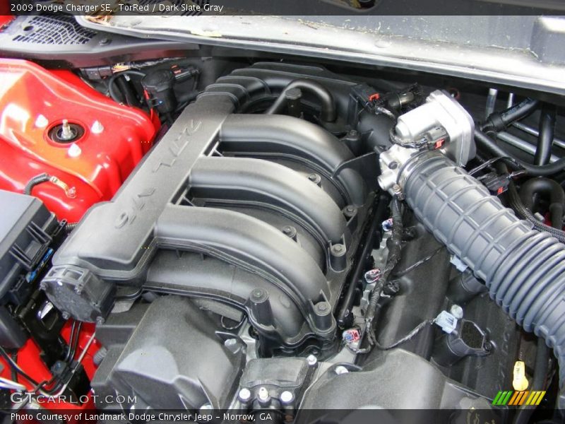 TorRed / Dark Slate Gray 2009 Dodge Charger SE
