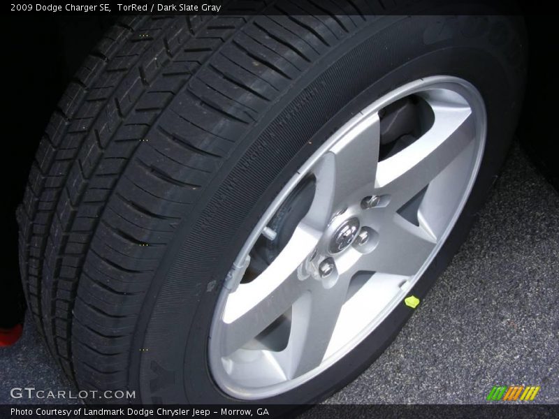 TorRed / Dark Slate Gray 2009 Dodge Charger SE