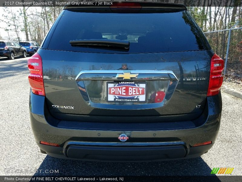 Nightfall Gray Metallic / Jet Black 2017 Chevrolet Equinox LT
