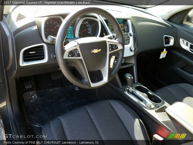 Nightfall Gray Metallic / Jet Black 2017 Chevrolet Equinox LT