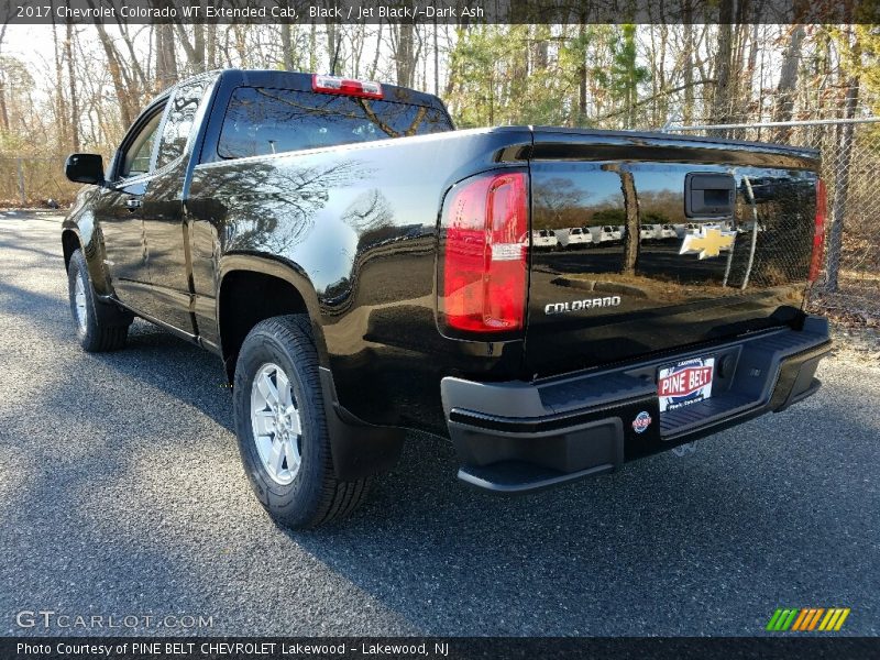 Black / Jet Black/­Dark Ash 2017 Chevrolet Colorado WT Extended Cab