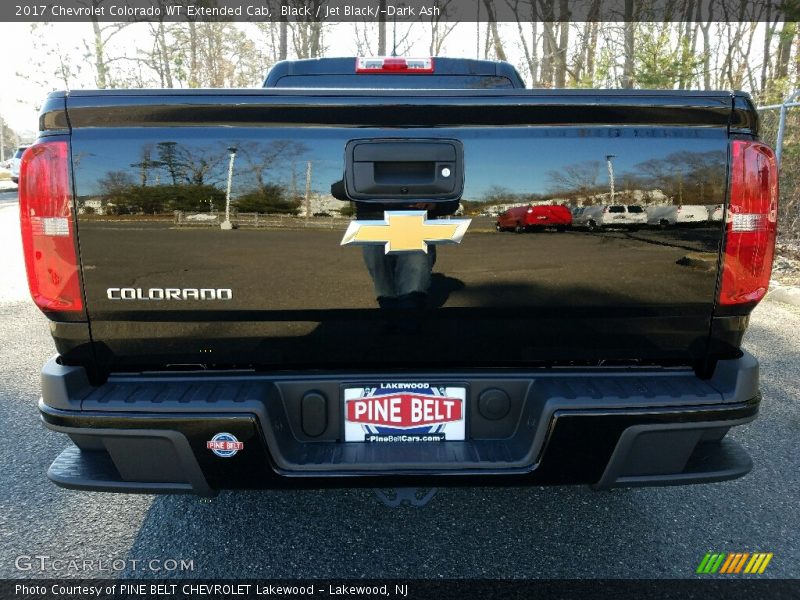 Black / Jet Black/­Dark Ash 2017 Chevrolet Colorado WT Extended Cab