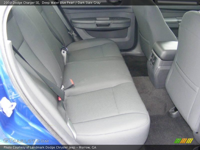 Deep Water Blue Pearl / Dark Slate Gray 2009 Dodge Charger SE