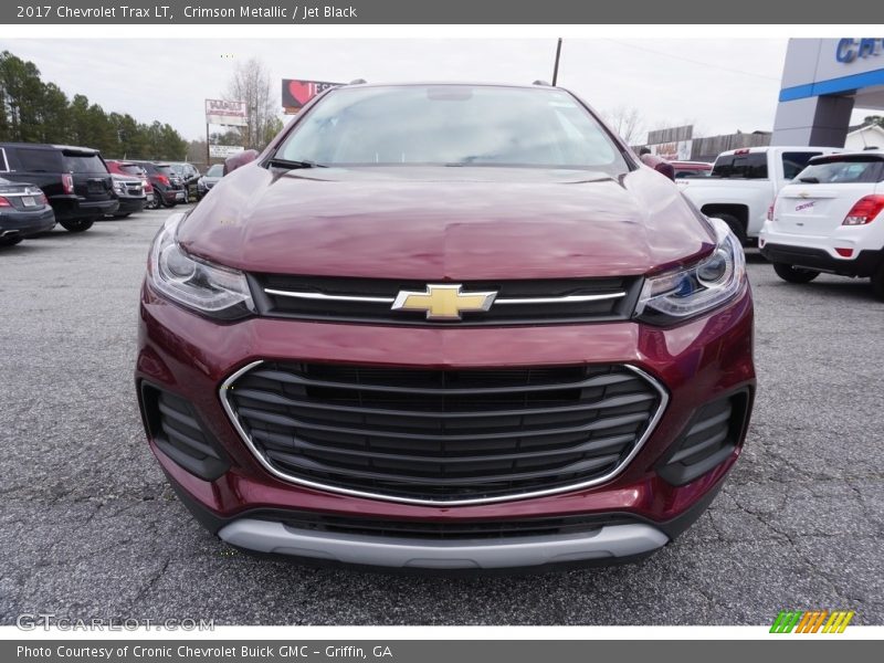 Crimson Metallic / Jet Black 2017 Chevrolet Trax LT