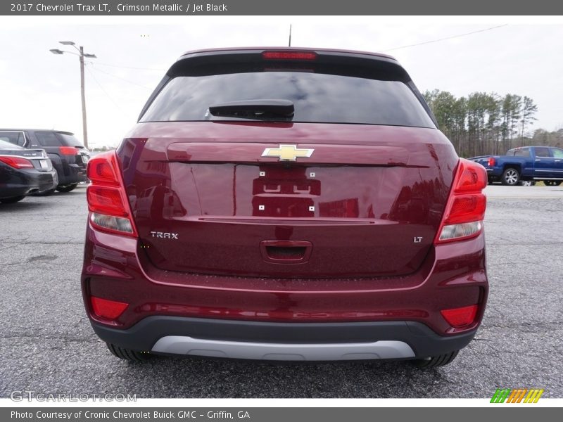 Crimson Metallic / Jet Black 2017 Chevrolet Trax LT