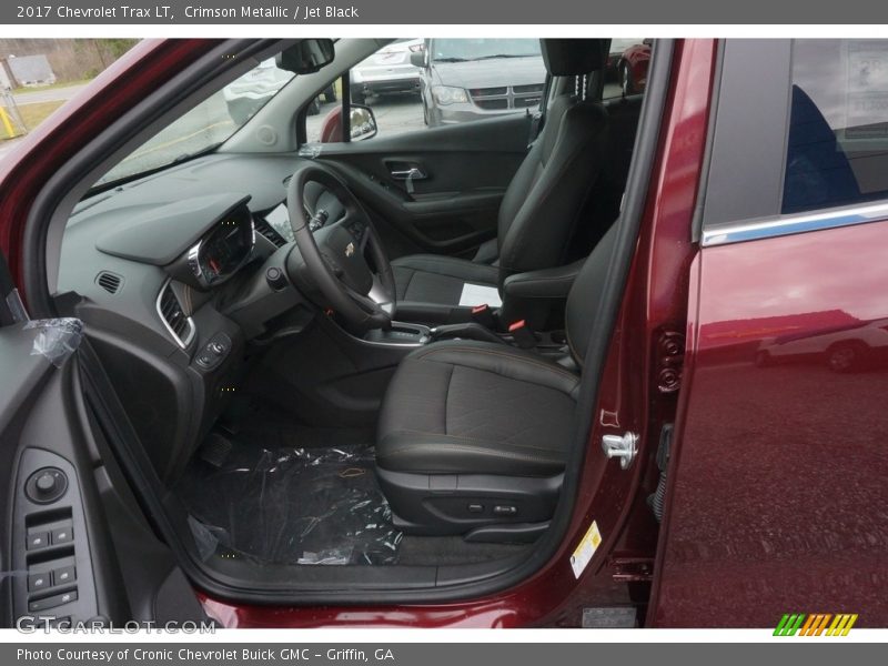 Crimson Metallic / Jet Black 2017 Chevrolet Trax LT