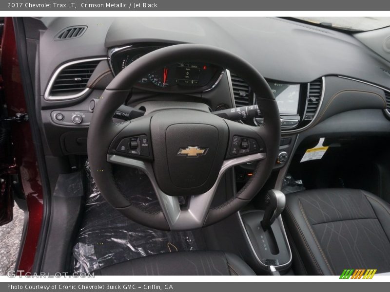Crimson Metallic / Jet Black 2017 Chevrolet Trax LT