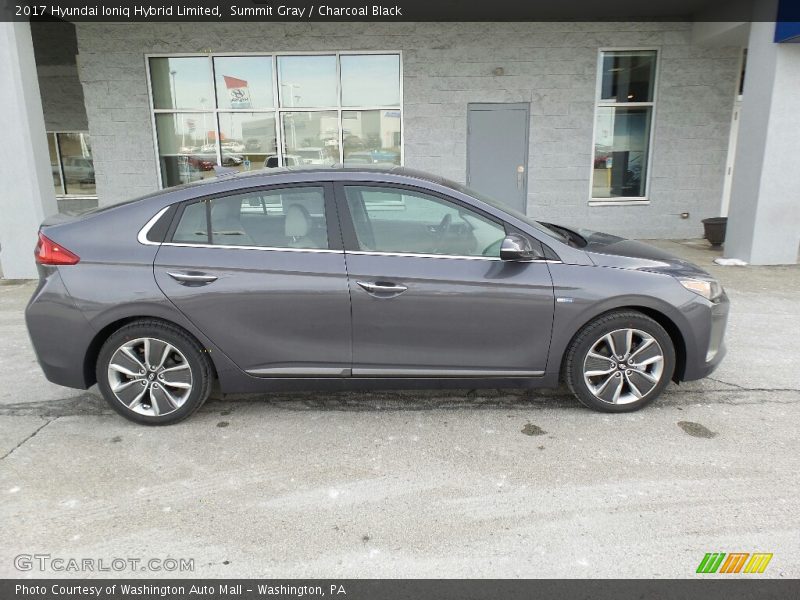 2017 Ioniq Hybrid Limited Summit Gray