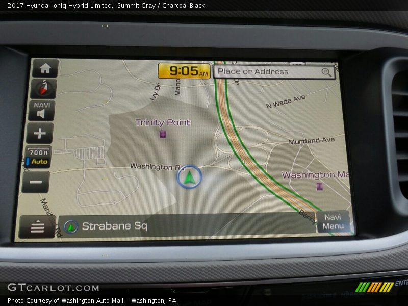 Navigation of 2017 Ioniq Hybrid Limited