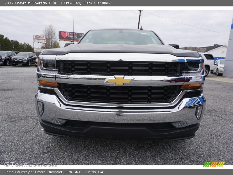 Black / Jet Black 2017 Chevrolet Silverado 1500 LT Crew Cab