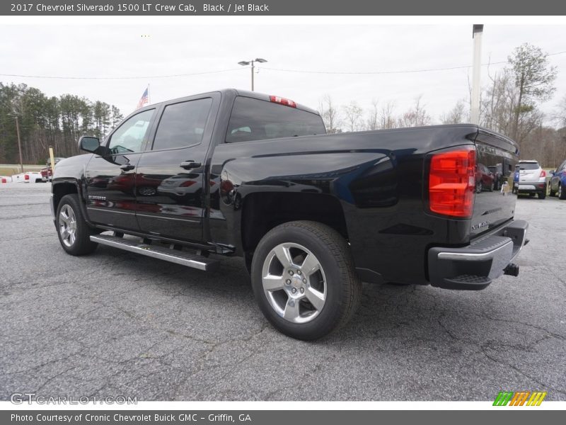 Black / Jet Black 2017 Chevrolet Silverado 1500 LT Crew Cab