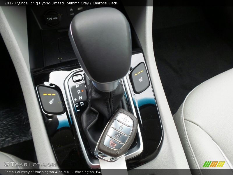  2017 Ioniq Hybrid Limited 6 Speed Automatic Shifter