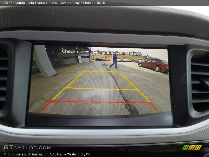 Summit Gray / Charcoal Black 2017 Hyundai Ioniq Hybrid Limited