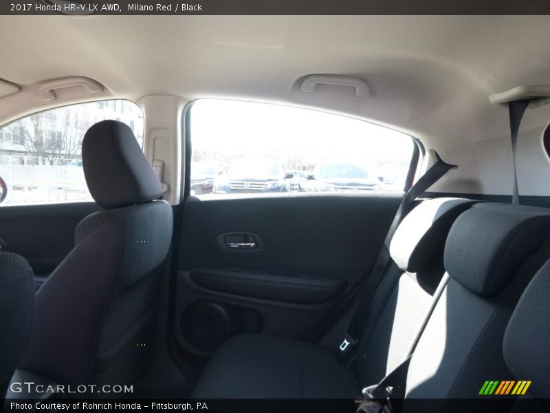 Milano Red / Black 2017 Honda HR-V LX AWD