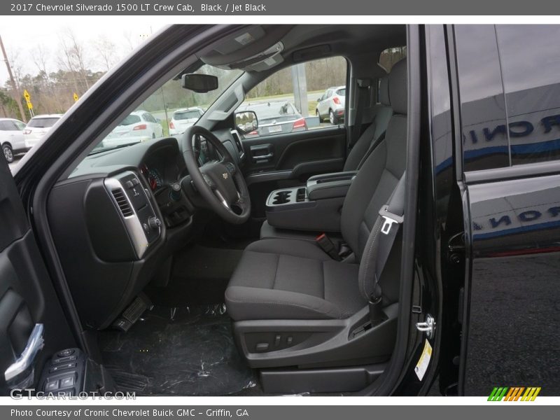 Black / Jet Black 2017 Chevrolet Silverado 1500 LT Crew Cab