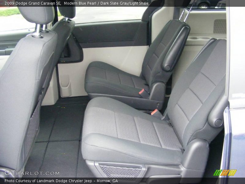 Modern Blue Pearl / Dark Slate Gray/Light Shale 2009 Dodge Grand Caravan SE