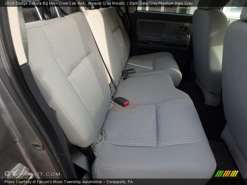 Mineral Gray Metallic / Dark Slate Gray/Medium Slate Gray 2010 Dodge Dakota Big Horn Crew Cab 4x4