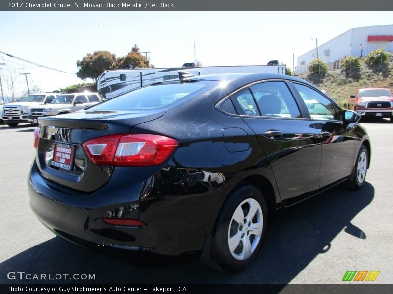 Mosaic Black Metallic / Jet Black 2017 Chevrolet Cruze LS