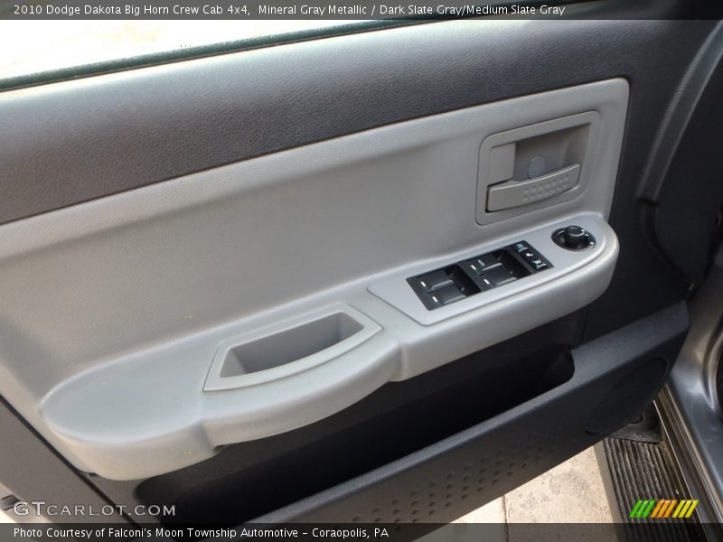 Mineral Gray Metallic / Dark Slate Gray/Medium Slate Gray 2010 Dodge Dakota Big Horn Crew Cab 4x4
