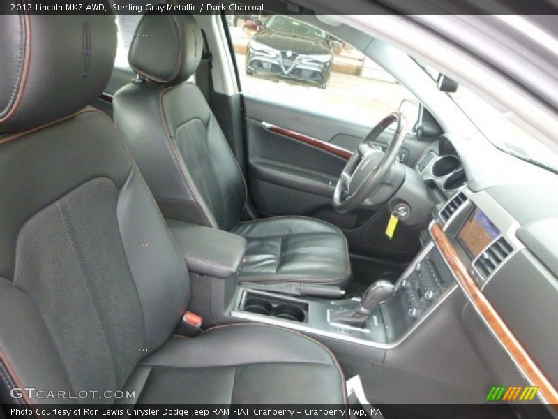 Sterling Gray Metallic / Dark Charcoal 2012 Lincoln MKZ AWD