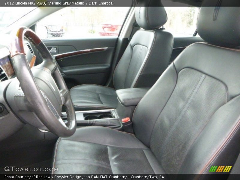 Sterling Gray Metallic / Dark Charcoal 2012 Lincoln MKZ AWD