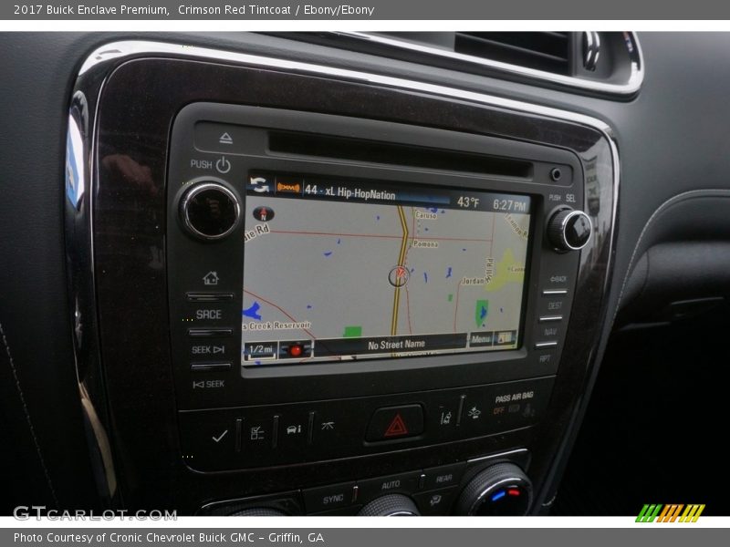Crimson Red Tintcoat / Ebony/Ebony 2017 Buick Enclave Premium