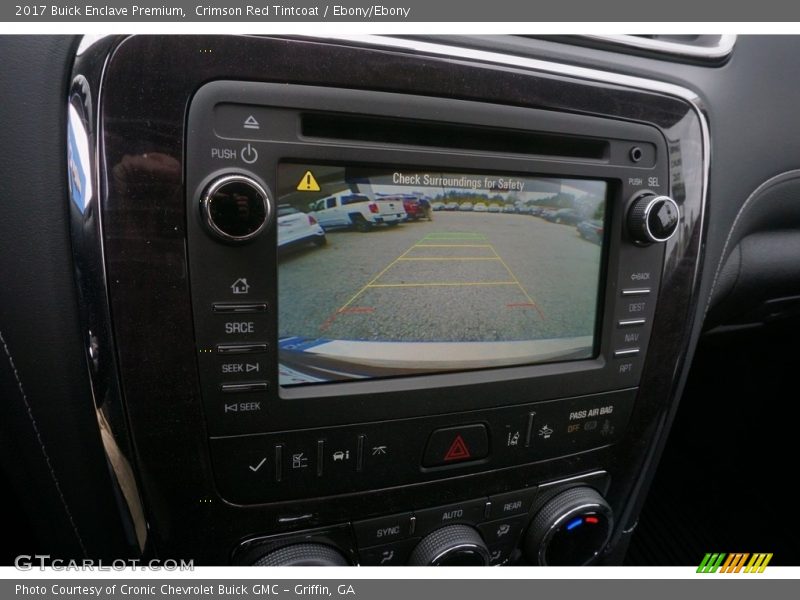 Crimson Red Tintcoat / Ebony/Ebony 2017 Buick Enclave Premium